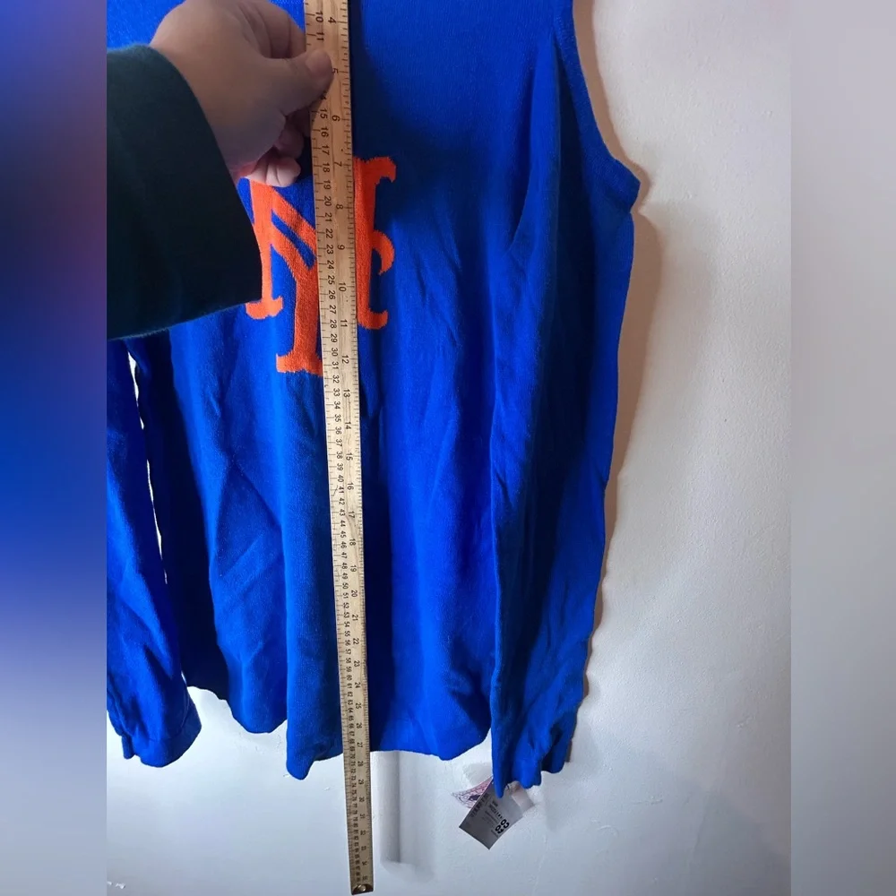 New York Mets Women's open shoulder sweater - Picture 6 of 8